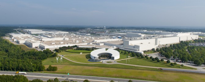 BMW Manufacuring aerials on 8/28/13.  File: 082713GR34